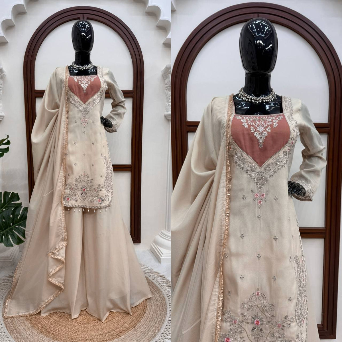 Premium Simmer Fabric Pakistani Suit Party Wear Salwar Kameez