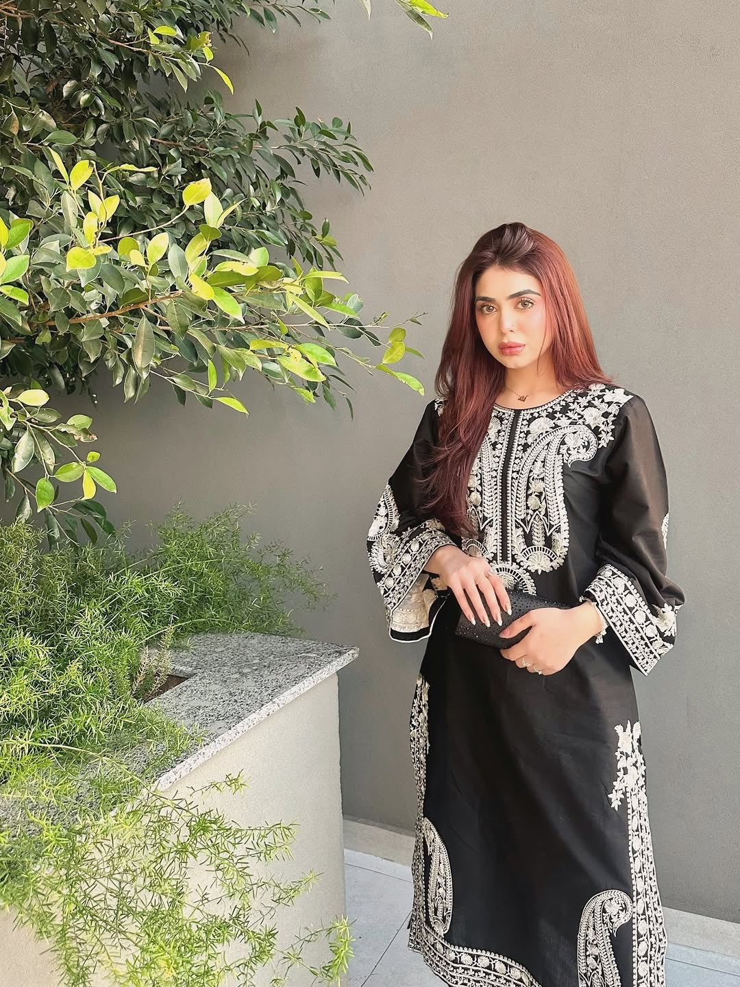 Pakistani Suit Party Wear Salwar Kameez in Organza Silk