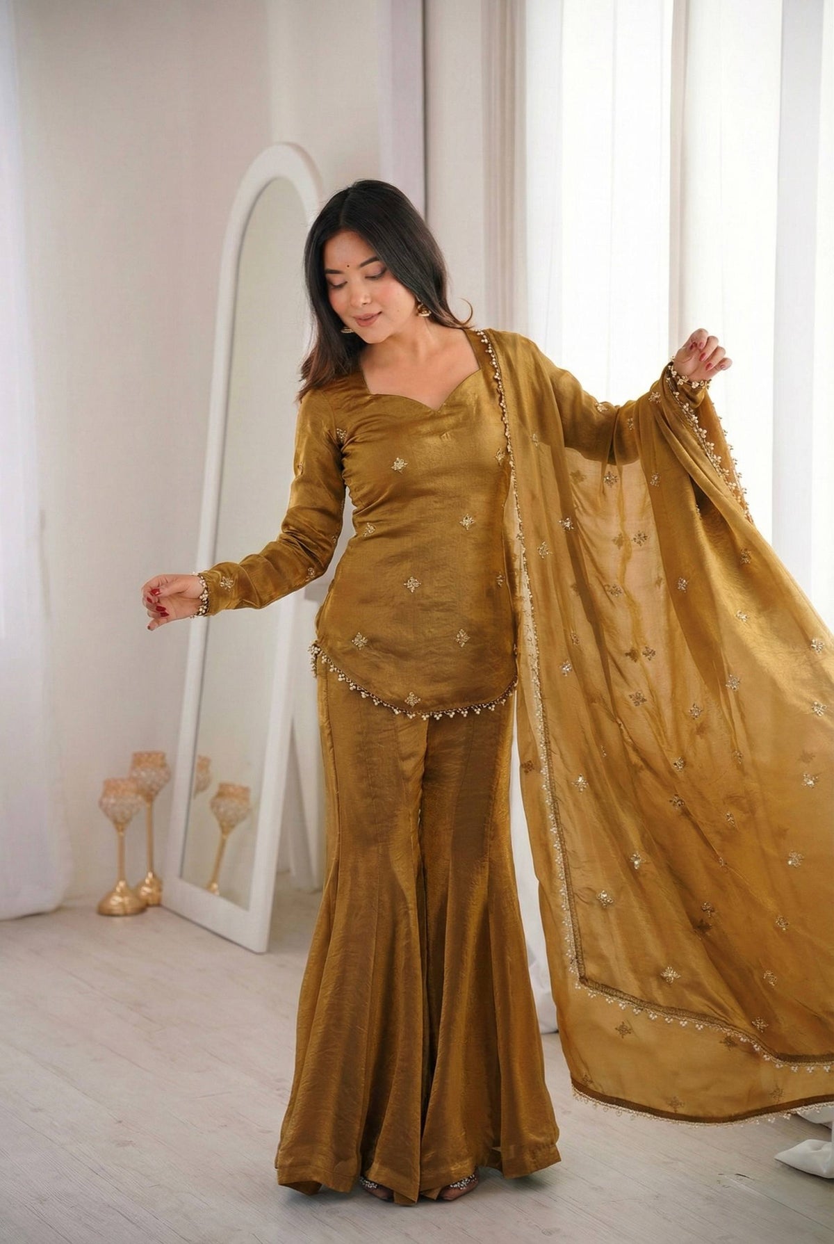 Elzora Flair Sharara Set