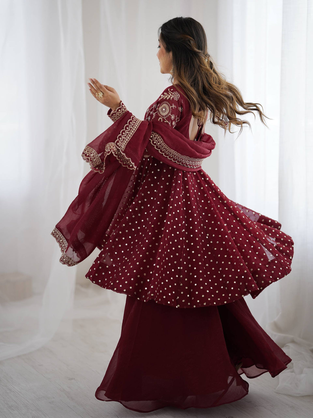 Navira Shine Sharara Set